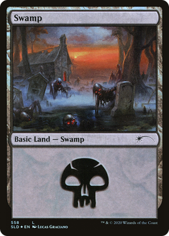 Swamp (Reanimated) (558) [Secret Lair Drop Promos]-1