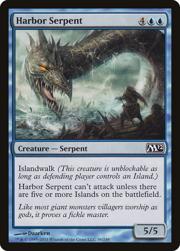 Harbor Serpent [Magic 2012]-1