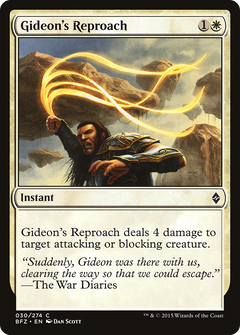 Gideon's Reproach [Battle for Zendikar]-1