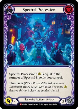 Spectral Procession [DYN216] (Dynasty)  Rainbow Foil-1