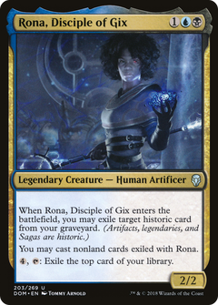 Rona, Disciple of Gix [Dominaria]-1