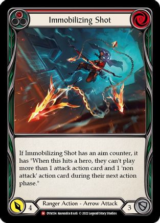Immobilizing Shot [DYN154] (Dynasty)  Rainbow Foil-1
