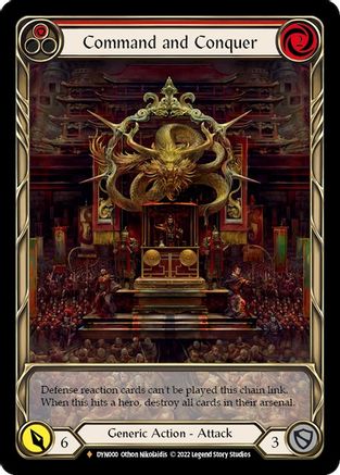 Command and Conquer [DYN000] (Dynasty)  Cold Foil-1