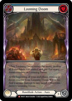Looming Doom (Extended Art) [DYN175] (Dynasty)  Rainbow Foil-1