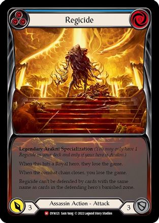 Regicide (Extended Art) [DYN121] (Dynasty)  Rainbow Foil-1