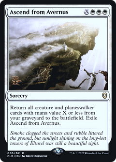 Ascend from Avernus [Commander Legends: Battle for Baldur's Gate Prerelease Promos]-1