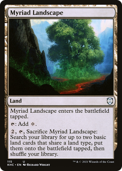 Myriad Landscape [Kaldheim Commander]-1