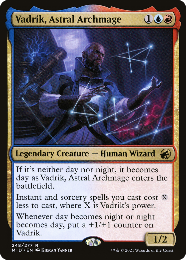 Vadrik, Astral Archmage (MID-248) - Innistrad: Midnight Hunt-1