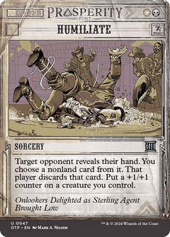 Humiliate [Outlaws of Thunder Junction: Breaking News]-1