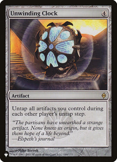 Unwinding Clock [The List]-1
