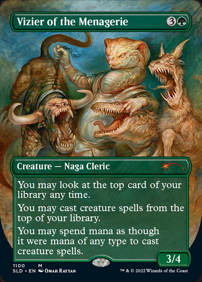 Vizier of the Menagerie (Borderless) [Secret Lair Drop Series]-1