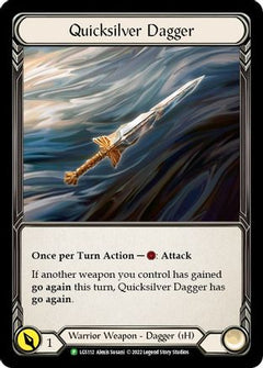 Quicksilver Dagger [LGS112] (Dynasty)  Cold Foil-1