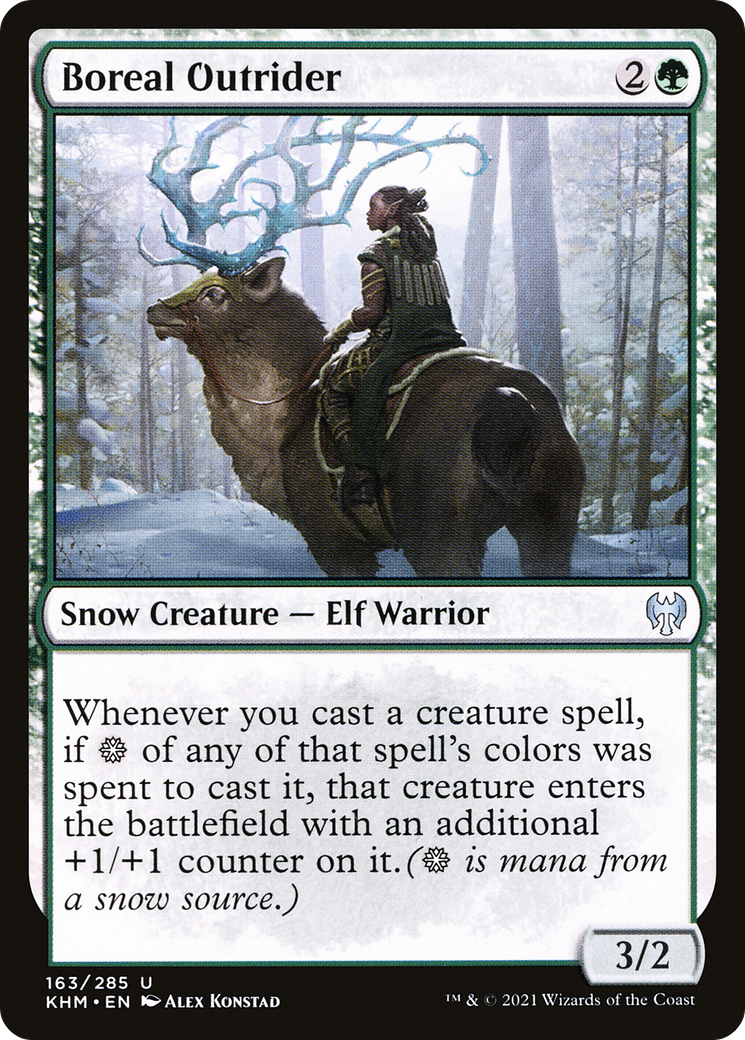Boreal Outrider [Kaldheim]-1