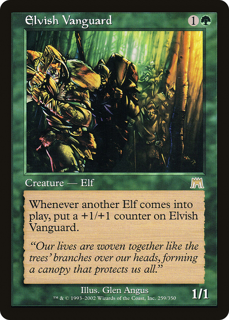 Elvish Vanguard [Onslaught]-1