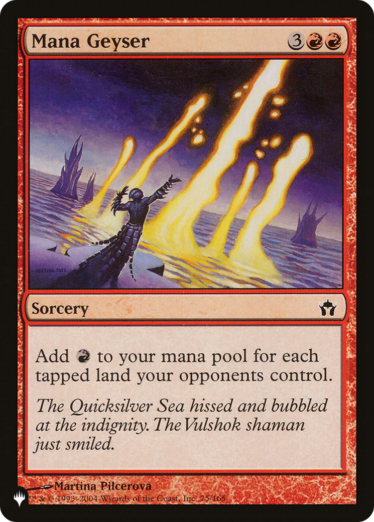 Mana Geyser [The List]-1