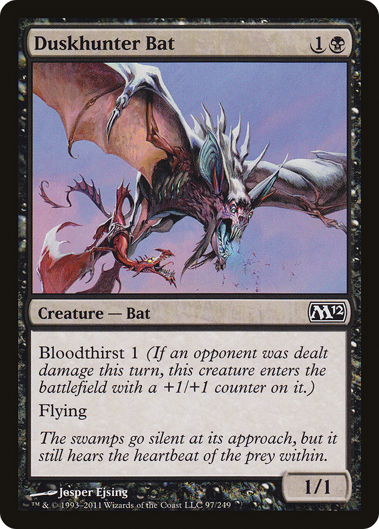 Duskhunter Bat [Magic 2012]-1