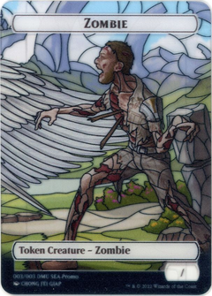 Zombie (PTDMU-003) - Dominaria United Southeast Asia Tokens: (Full Art)-1