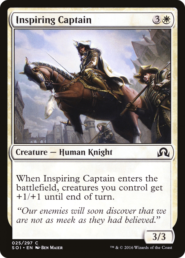 Inspiring Captain [Shadows over Innistrad]-1