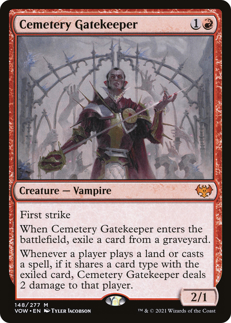 Cemetery Gatekeeper [Innistrad: Crimson Vow]-1