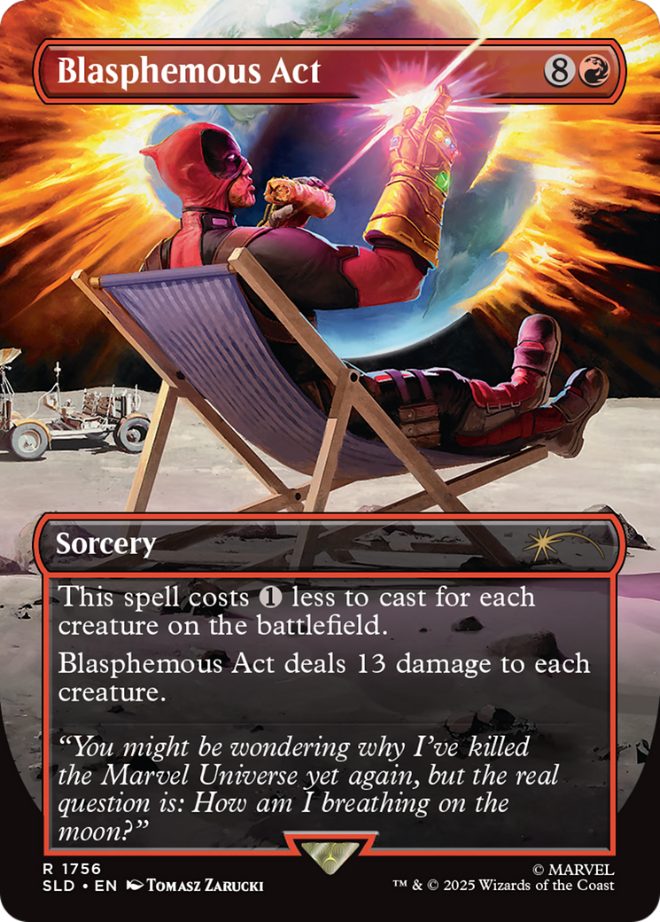 Blasphemous Act (1756) [Secret Lair Drop Series]-1
