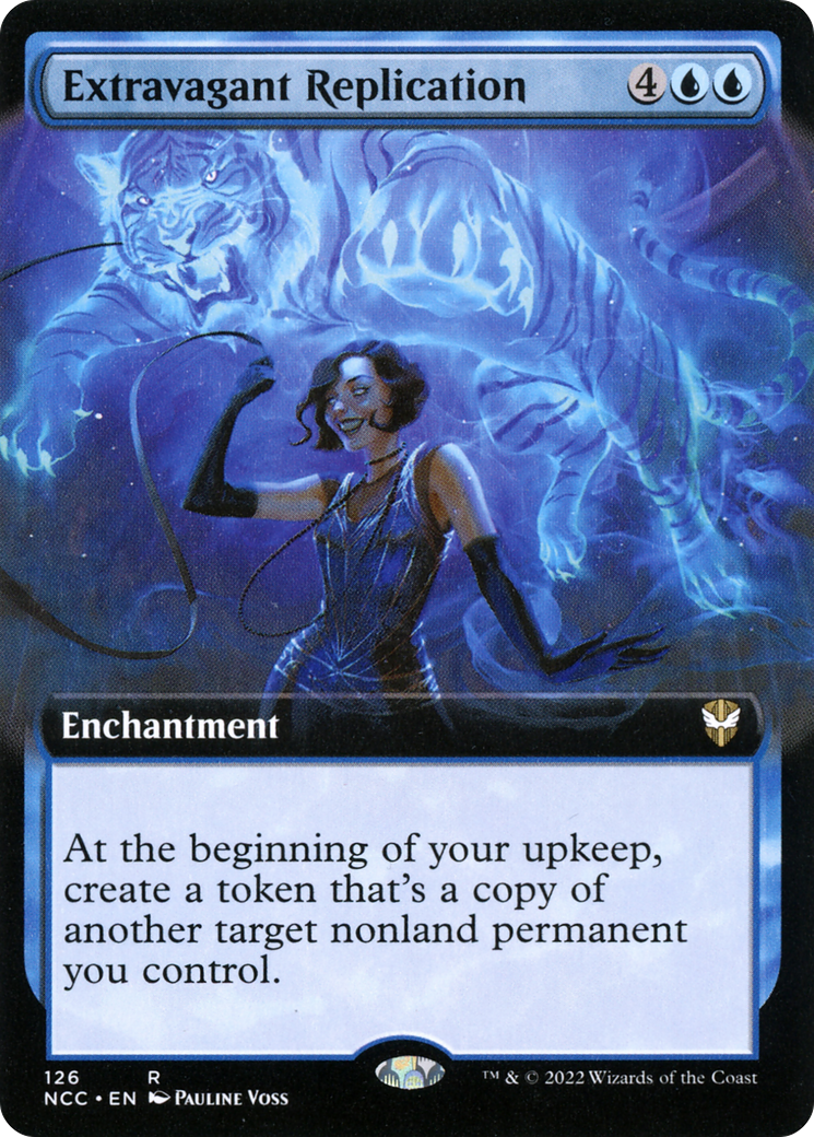 Extravagant Replication (Extended Art) [Streets of New Capenna Commander]-1