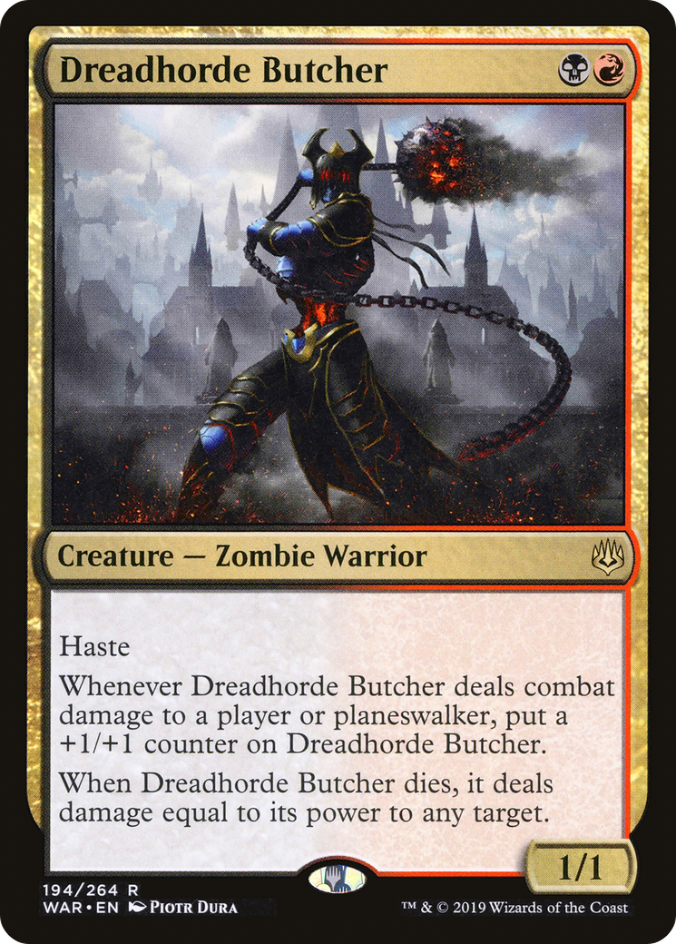 Dreadhorde Butcher [War of the Spark]-1