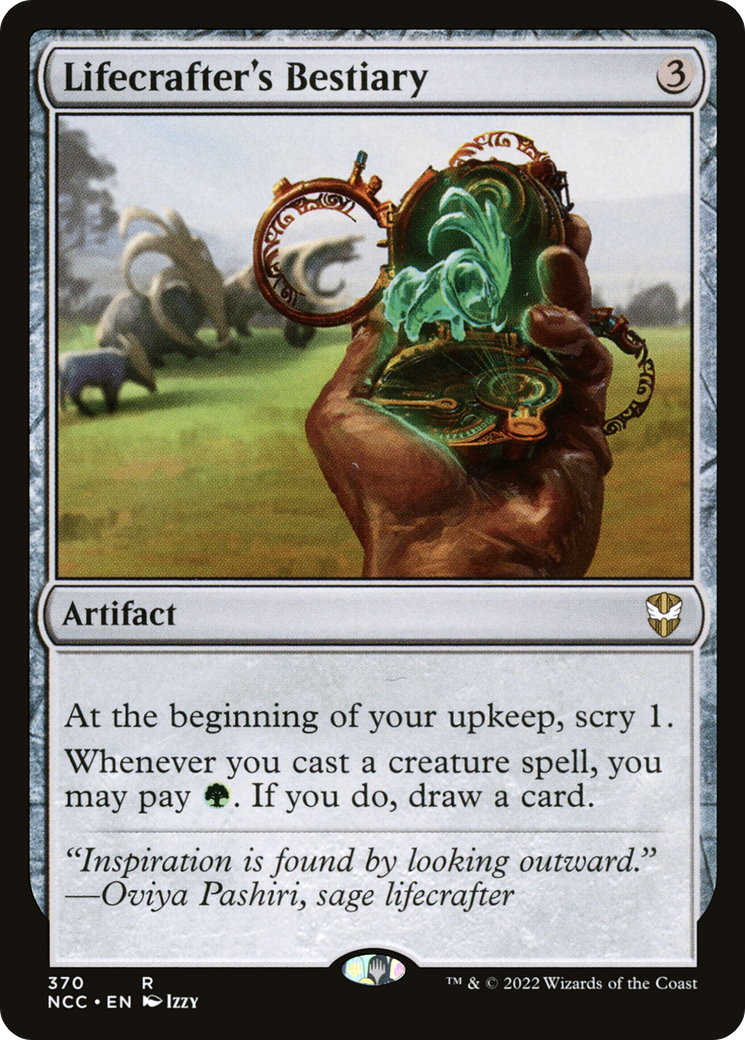Lifecrafter's Bestiary [Streets of New Capenna Commander]-1