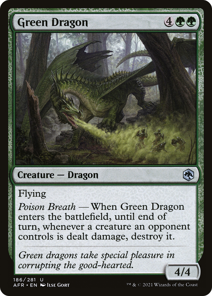 Green Dragon [Dungeons & Dragons: Adventures in the Forgotten Realms]-1