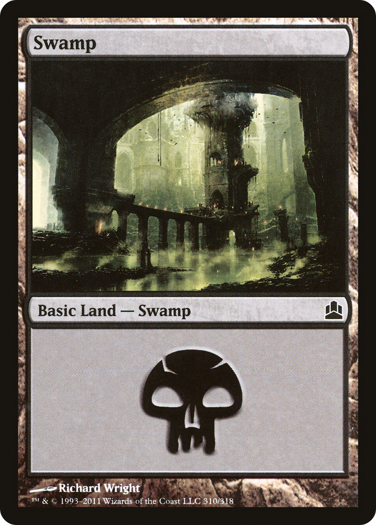 Swamp (310) [Commander 2011]-1
