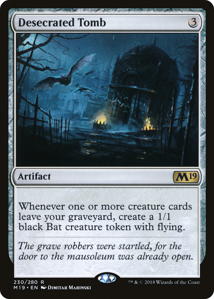 Desecrated Tomb [Core Set 2019]-1