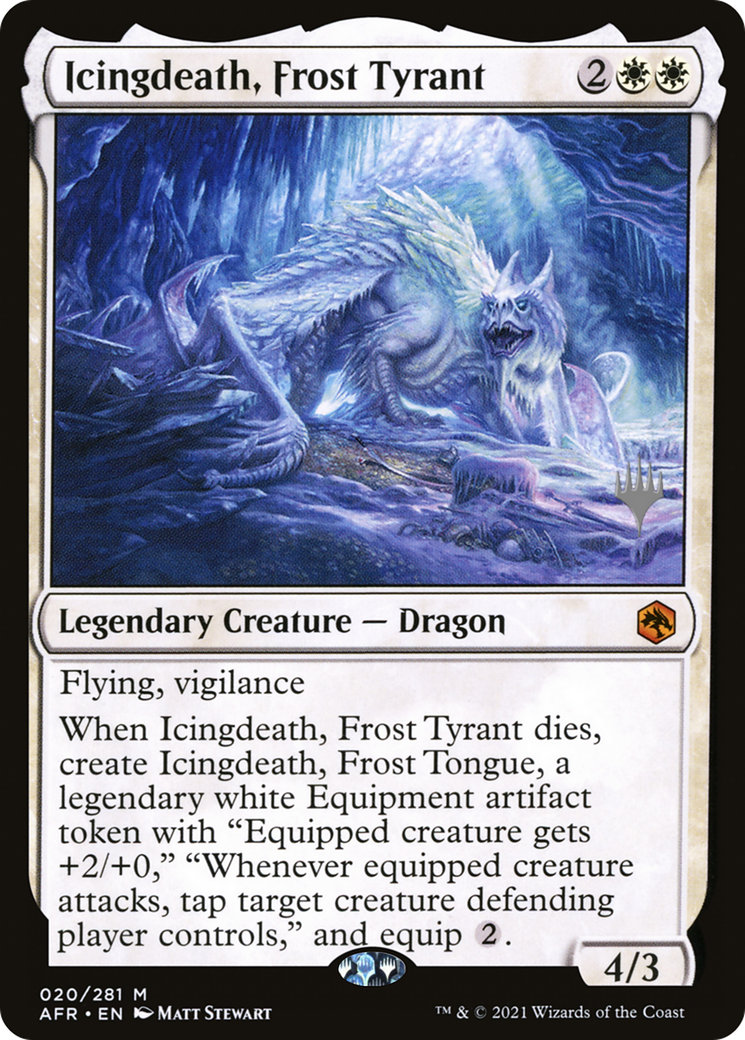 Icingdeath, Frost Tyrant (Promo Pack) [Dungeons & Dragons: Adventures in the Forgotten Realms Promos]-1