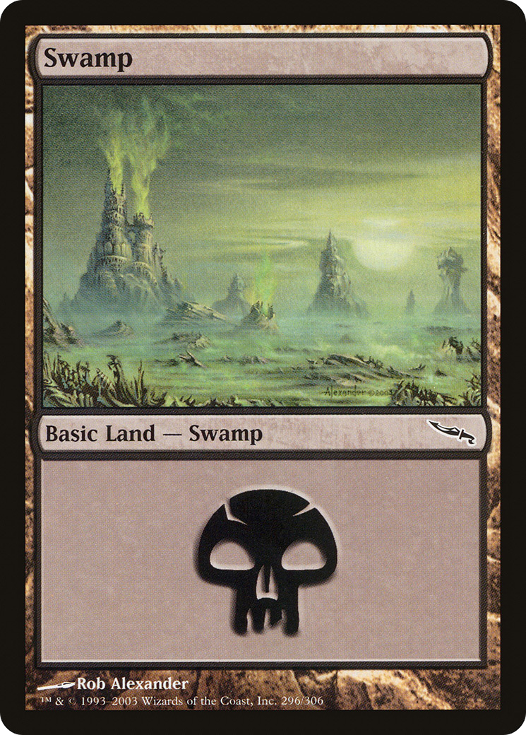 Swamp (296) [Mirrodin]-1