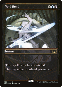 Void Rend (Gilded Foil) (SNC-403) - Streets of New Capenna: (Showcase) Foil-1