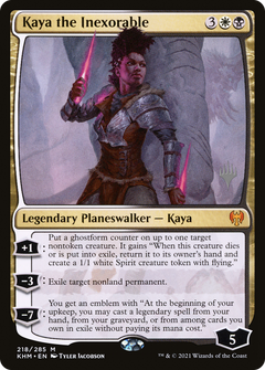Kaya the Inexorable (Promo Pack) [Kaldheim Promos]-1