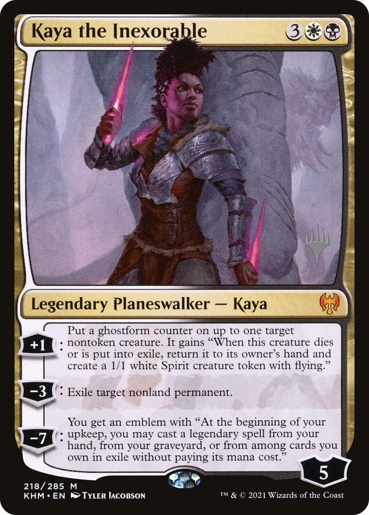 Kaya the Inexorable (Promo Pack) [Kaldheim Promos]-1