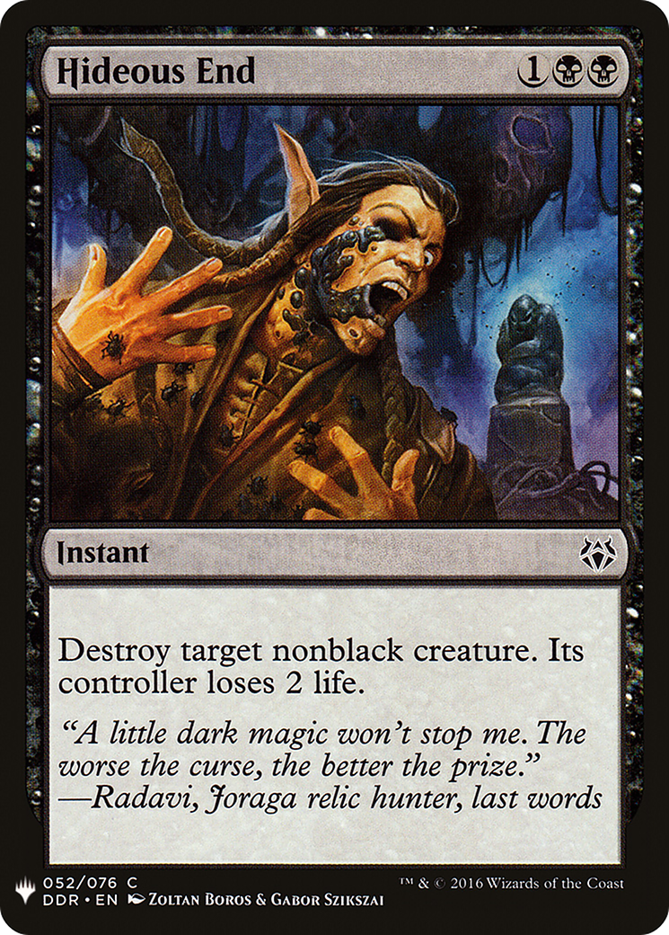 Hideous End [Mystery Booster]-1