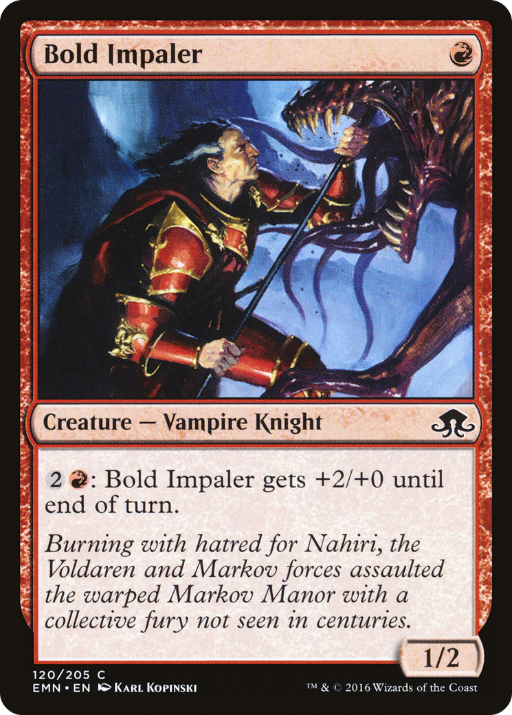Bold Impaler [Eldritch Moon]-1