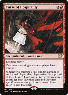 Curse of Hospitality [Innistrad: Crimson Vow]-1