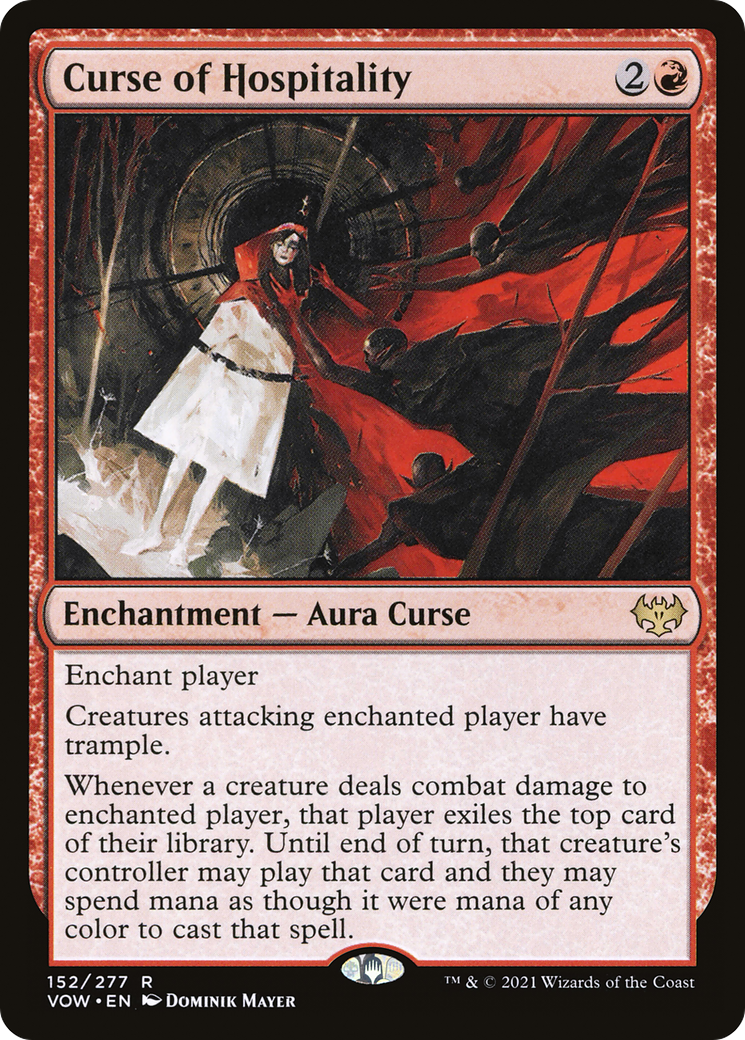 Curse of Hospitality [Innistrad: Crimson Vow]-1