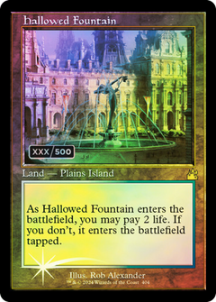 Hallowed Fountain (Retro) (Serialized) [Ravnica Remastered]-1