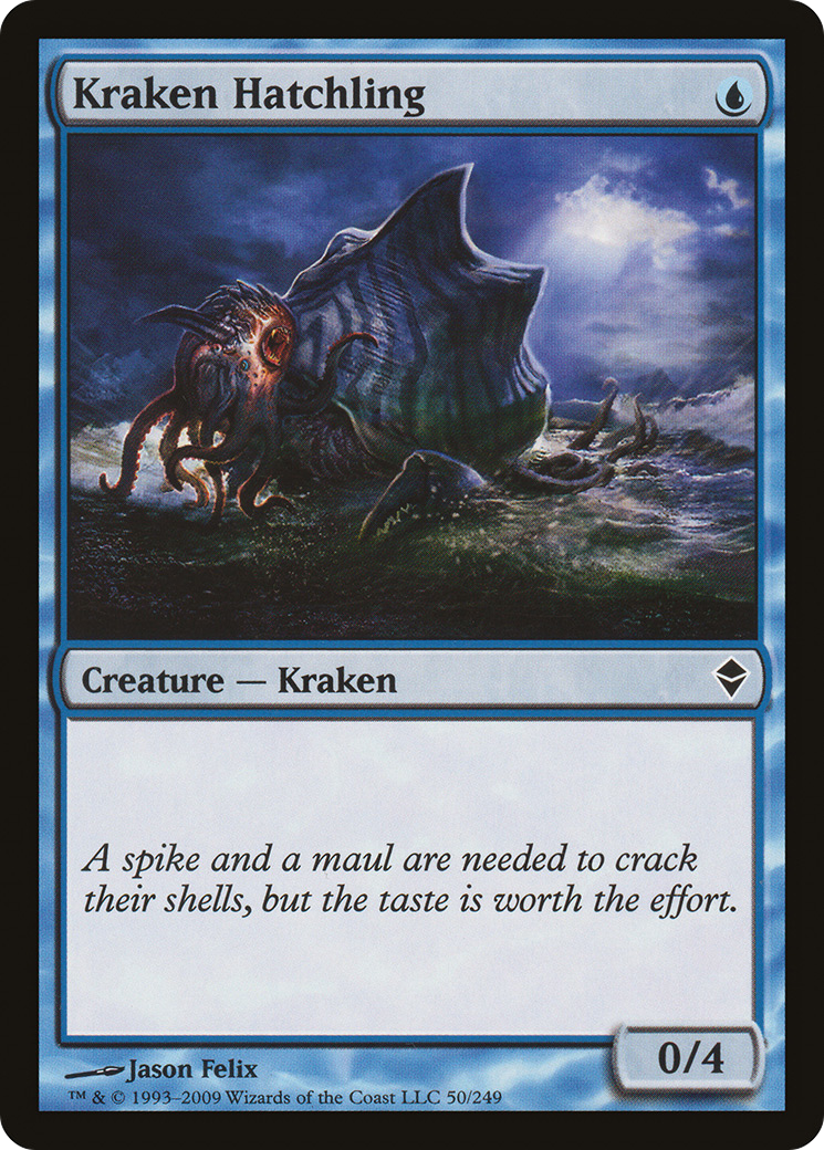 Kraken Hatchling [Zendikar]-1