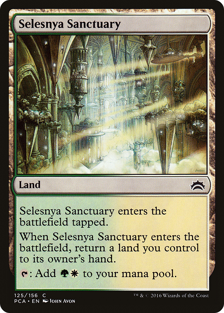 Selesnya Sanctuary [Planechase Anthology]-1
