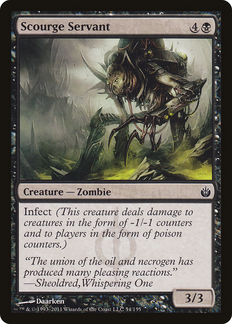 Scourge Servant [Mirrodin Besieged]-1