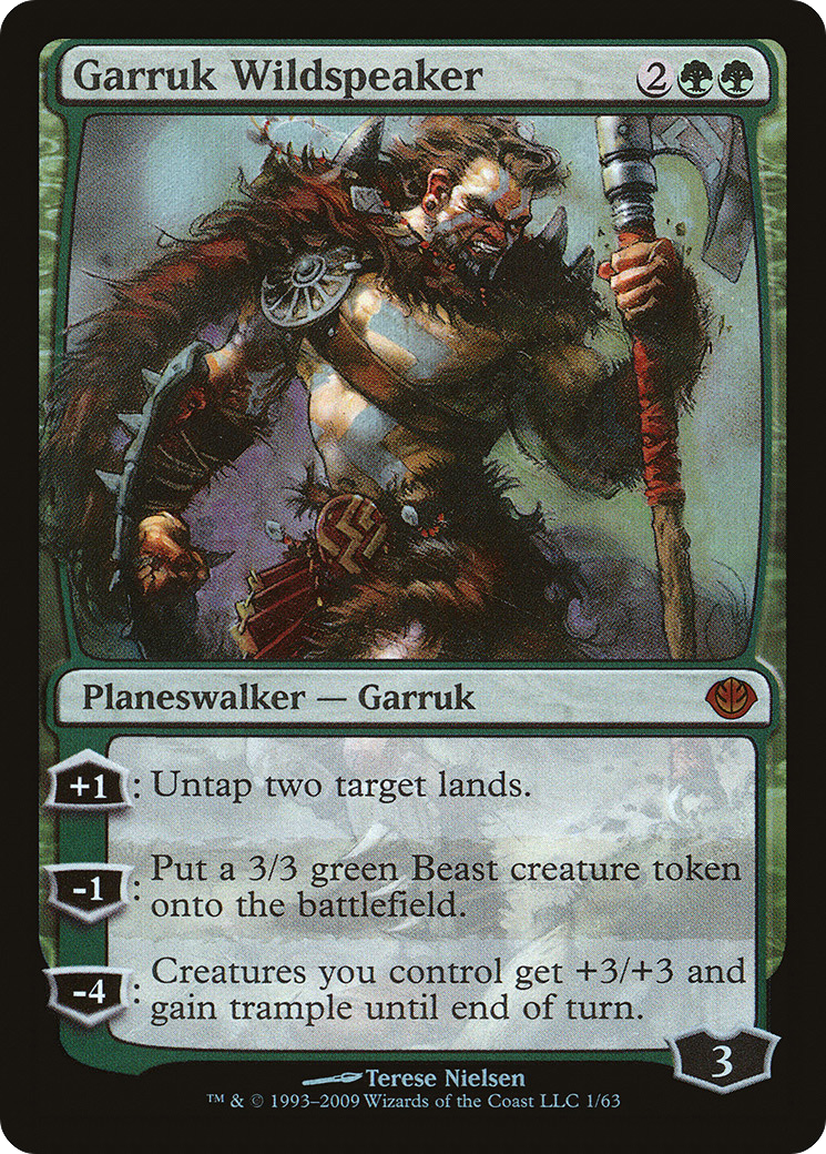 Garruk Wildspeaker [Duel Decks: Garruk vs. Liliana]-1