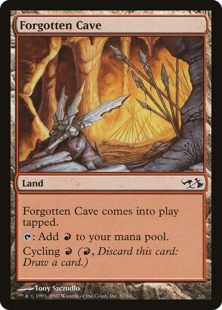 Forgotten Cave [Duel Decks: Elves vs. Goblins]-1