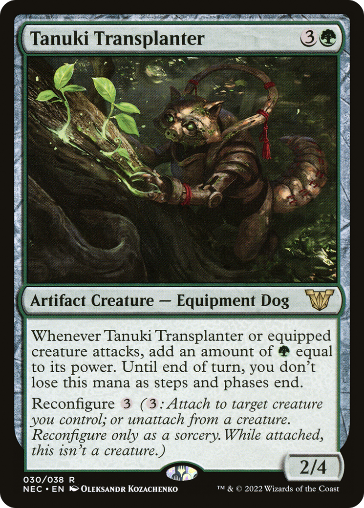 Tanuki Transplanter [Kamigawa: Neon Dynasty Commander]-1
