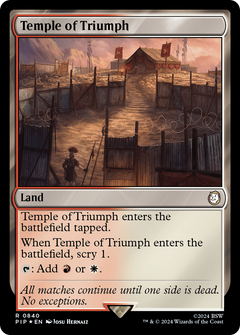 Temple of Triumph (Surge Foil) [Fallout]-1