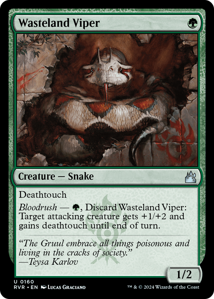 Wasteland Viper (RVR-160) - Ravnica Remastered-1
