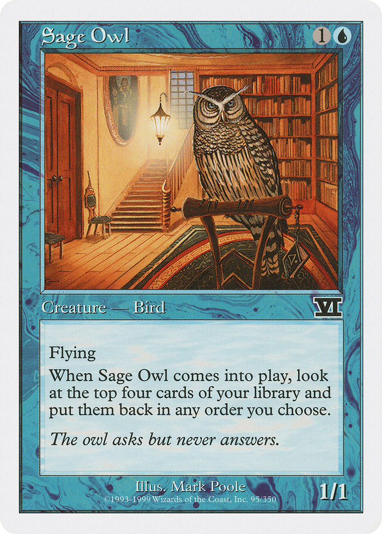 Sage Owl [Classic Sixth Edition]-1