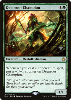 Deeproot Champion (Promo Pack) [Ixalan Promos]-1